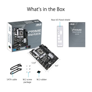 Placa de baza ASUS Prime B760-PLUS D4, LGA 1700, suport Intel 12-13 generatia, RGB - Img 6