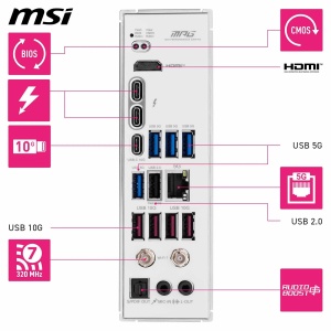 Placa de baza MSI MPG Z890 Edge TI WiFi, ATX, suport Intel Core Ultra, DDR5, PCIe 5.0 - Img 6