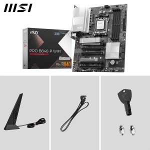 Placa de baza MSI PRO B840-P WiFi, ATX, suporta procesoare AMD Ryzen 900080007000, DDR5, PCIe 4.0 - Img 7