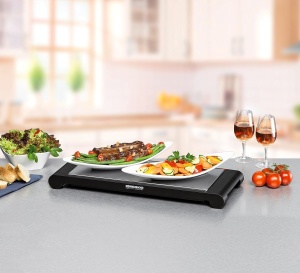Placa de incalzire mobila Rommelsbacher WPS 857, 850 W, inox, 39.5 x 17 cm - Img 4