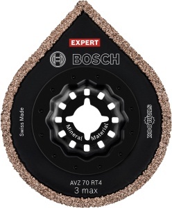 Placa de indepartare a fugilor Bosch EXPERT AVZ 70 RT4 3 max, 70 mm, 3 aplicatii