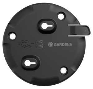 Placa de montaj pentru irigare Gardena AquaPrecise, usoara, rezistenta, cu spikes