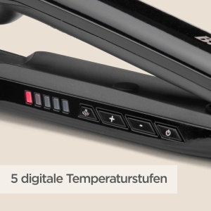 Placa de par BaByliss Steam Shine ST496E cu tehnologie de aburi, 5 temperaturi, 230C - Img 5