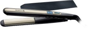 Placa de par Remington S6500 Sleek Curl, 150-230C, negrubeige, ceramic - Img 5