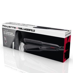 Placa de par Rowenta x KARL LAGERFELD SF411L, 6 temperaturi, negru - Img 9