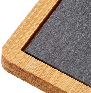 Placa servire Westmark Tapas Friends bambus si ardezie 23x9 cm maro deschisanthracit - Img 8