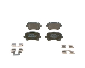 Placute de frana Bosch 0 986 494 731 pentru Audi, VW, SEAT, cu accesorii