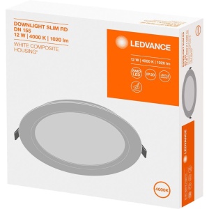 Plafoniera LED Ledvance Slim Round, 169 mm, Kaltweiss, 25 mm inaltime - Img 2