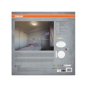 Plafoniera LED Osram ORBIS SPIRAL ROUND, 38W, 2400lm, alba - Img 4