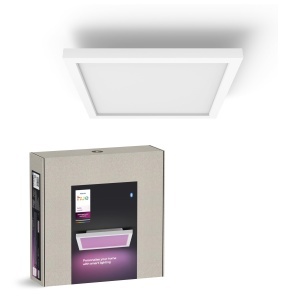 Plafoniera LED Philips Hue Surimu 30x30cm Lumina Alba si Colorata Control prin Aplicatie