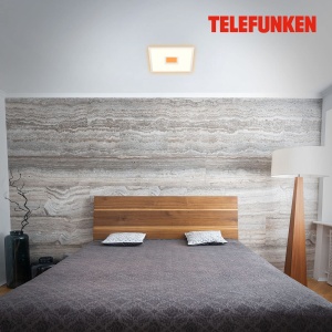Plafoniera LED TELEFUNKEN 24W, dimabila, RGB, 2200lm, alba - Img 5
