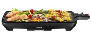Plancha electrica Tefal CB501812 Malaga, negru, pentru 8 persoane