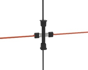 Plasa de gard electrificata Kerbl TitanLight, 50 m x 90 cm, portocalieneagra - Img 5