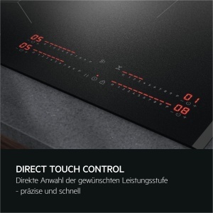 Plita cu inductie AEG TII84B0FFZ, 80 cm, SaphirMatt, putere mare - Img 3