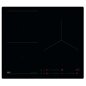 Plita cu inductie AEG TO63IQ0BIB, 60 cm, 3 zone, neagra