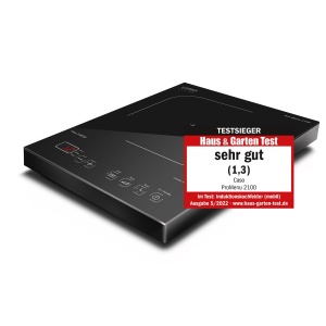 Plita Inductie CASO Pro Menu 2100, 2100W, 12 trepte, Timer 180 min