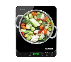 Plita inductie Girmi PI04 2000W 10 trepte de putere Negru - Img 4