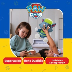 Plusarie TY Rocky Paw Patrol, 18 cm, material ultra-moale, cadou pentru copii - Img 2