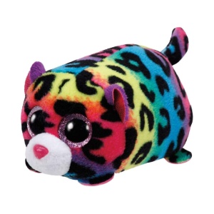 Plusat Glubschis TY 42163 - Leopard Jelly, 10 cm, cu ochi stralucitori