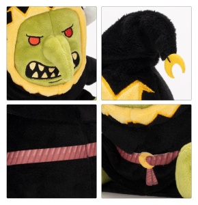 Plush Gloomspite Git TOMY, figurina de colectie, ochi rosii, 12 - Img 4