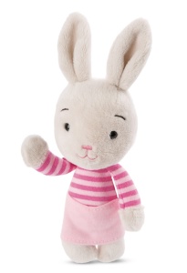Plush Hase NICI 15 cm Jucarie de plus gri pentru copii si bebelusi - Img 4