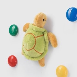 Plush Magnet Turtle Hilde - Schaffer 3555 - 11 cm - Verde-maro - Img 8