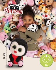 Plush Marienkafer NICI Lily May 15cm - negru, jucarie moale pentru copii si adulti - Img 2