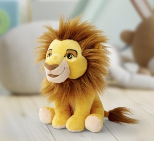 Plush Mufasa Disney Lion King, 25cm, pentru copii, aniversare 30 ani - Img 4