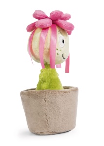 Plush Plant Sedum Amalia 18cm roz - Jucarie de plus pentru copii si adulti - Img 3