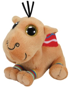 Plush Toy Ty Beanie Boos - Cameleon Jamal - 28 cm - Ochi aurii stralucitori