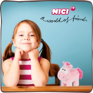 Plush Unicorn NICI Pink Harmony 22 cm Jucarie de plus pentru copii, roz - Img 6