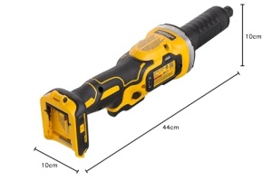 Polizor drept fara fir Dewalt (18V, fara perii, colt de 6 mm, electronica de viteza in trei trepte, lumina LED, furnizata fara baterie si incarcator) DCG426N, Color - Img 3
