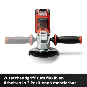 Polizor unghiular cu acumulator profesional Einhell AXXIO 18/125 Q Li-Solo Power X-Change (18 V, 700 W, O disc 125 mm, adancime de taiere 33 mm, fara perii, canelura de fixare rapida, fara roata de taiere, fara baterie) - Img 9
