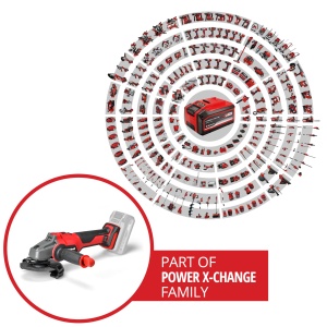 Polizor unghiular Einhell AXXIO 18115 Brushless 700W O115mm Softstart - Img 2