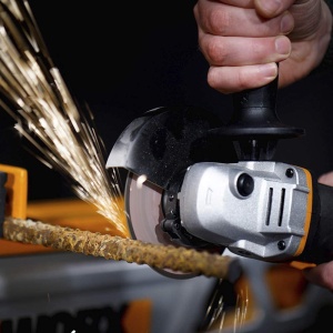 Polizor unghiular WORX WX717, 750W, disc 115mm, maner ajustabil, durabil - Img 5