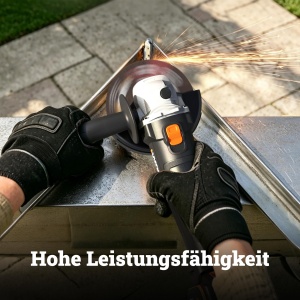 Polizor unghiular WORX WX808.9, 20V, compact si ergonomic - Img 2