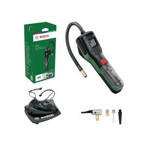 Pompa de aer Bosch PNEO, 10,3 bar, design ergonomic, cu adaptoare
