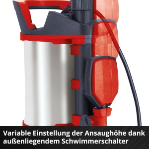 Pompa de apa Einhell GE-DP 7535 N LL, 750W, 18500 Lh, 2-in-1 - Img 6
