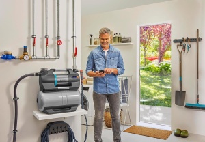 Pompa de apa Gardena Hauswasserwerk 6300 SilentComfort, 25 l, 6300 lh, Bluetooth - Img 9