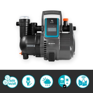 Pompa de apa Gardena smart Pressure Pump, 1300 W, 5000 lh, cu control prin aplicatie - Img 3