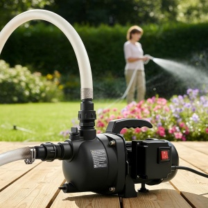 Pompa de gradina VEVOR 800 W, 3300 Lh, 44 m inaltime, protectie la supraincalzire - Img 8