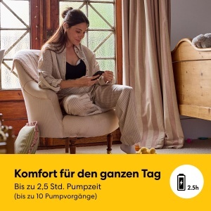 Pompa de san electrica Medela Melody InBra, 2 unitati, hands-free, USB-C - Img 9