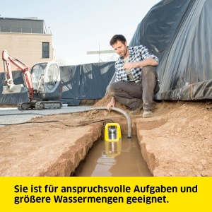 Pompa submersibila murdara Karcher SP 22000 Dirt Level Sensor 22000 lh particule 30 mm - Img 4