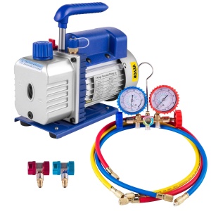 Pompa vacuum VEVOR 18CFM 14 HP pentru HVAC si auto AC