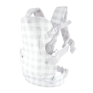 Port-bebe Infantino Flip Advanced 4-in-1, Ergonomic, Ajustabil, Gingham - Img 10