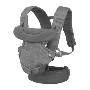 Portbebe Ergonomic Infantino Flip Advanced 4-in-1, 3,6-14,5 kg, Gri - Img 7