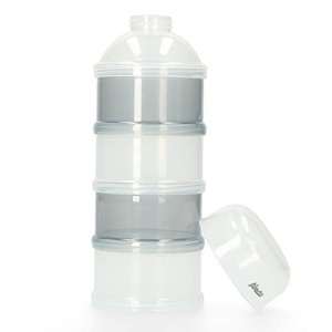 Portionator lapte praf Alecto BF-4, 4 recipiente de 100 ml, BPA-free, gri - Img 4