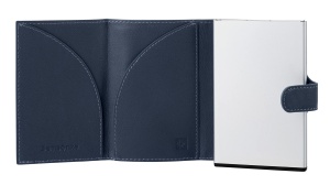 Portofel Samsonite Alu Fit SLG, 10.2 cm, RFID, Albastru - Img 5