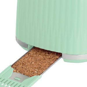 Prajitor de paine Russell Hobbs [pentru 2 felii] Eden (6 niveluri de rumenire, functie de ridicare, dezghetare, functie de reincalzire si oprire, sertar pentru firimituri, atasament pentru chifle, fistic 27374-56 - Img 5