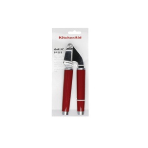 Presa de usturoi KitchenAid, presa din otel inoxidabil este sigura pentru masina de spalat vase - rosu imperiu - Img 6
